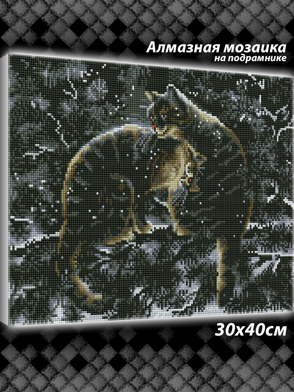 Алмазная мозаика Белоснежка 