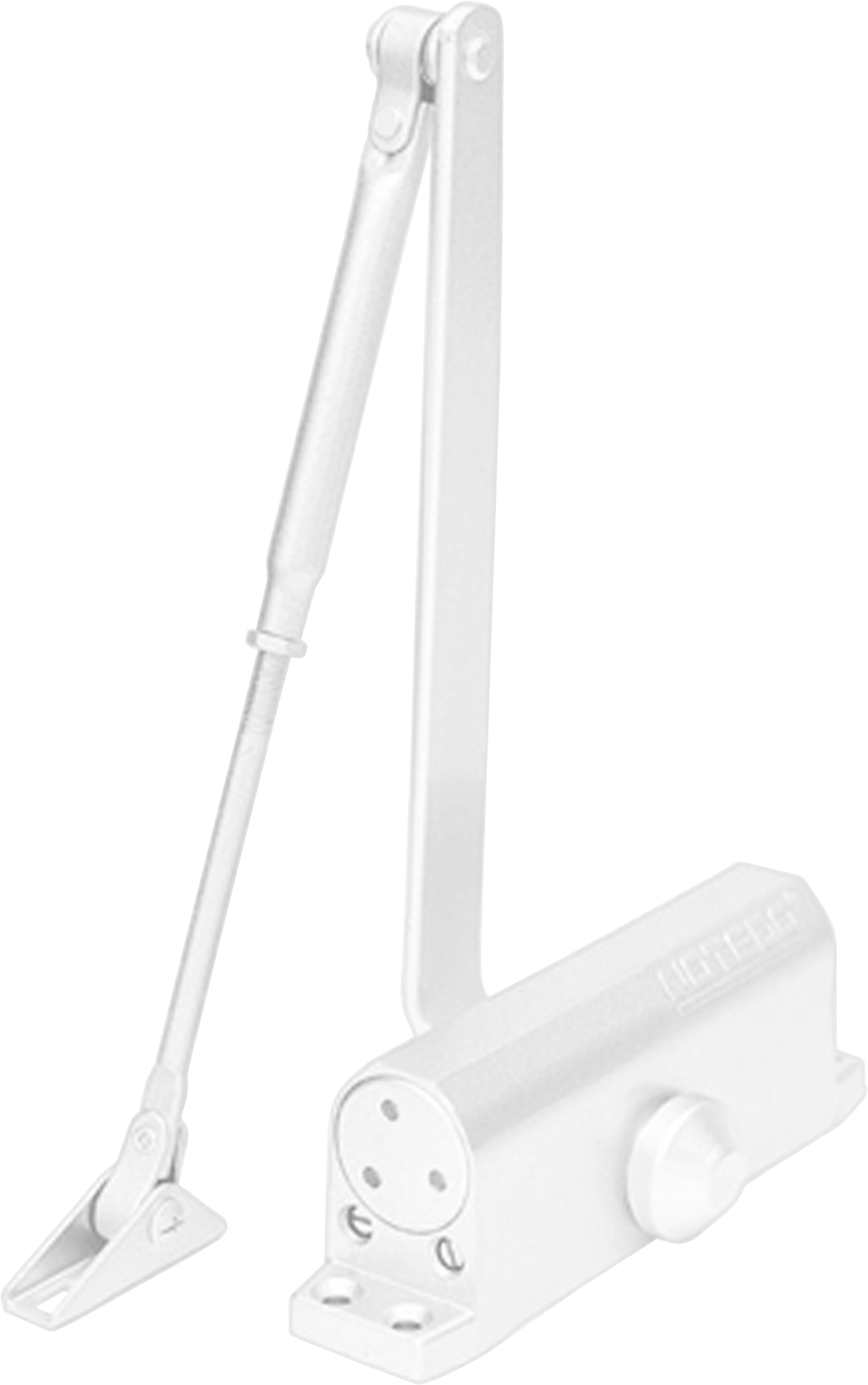 Доводчик дверной NOTEDO DC-80 white (белый) 80кг