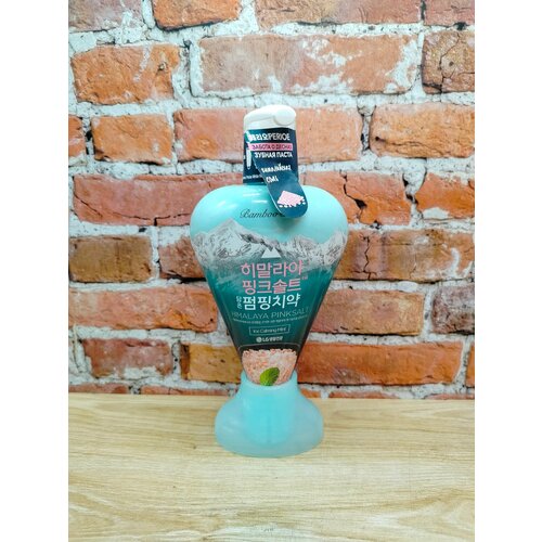 LG Perioe Pumping Himalaya Pinksalt Зубная паста гелевая с розовой гималайской солью Ледяная мята 285 гр 1465₽