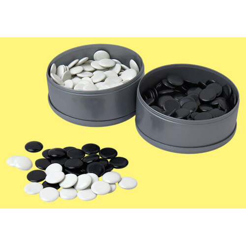 Камни для Го Токио 18 мм односторонние пластик 1610₽