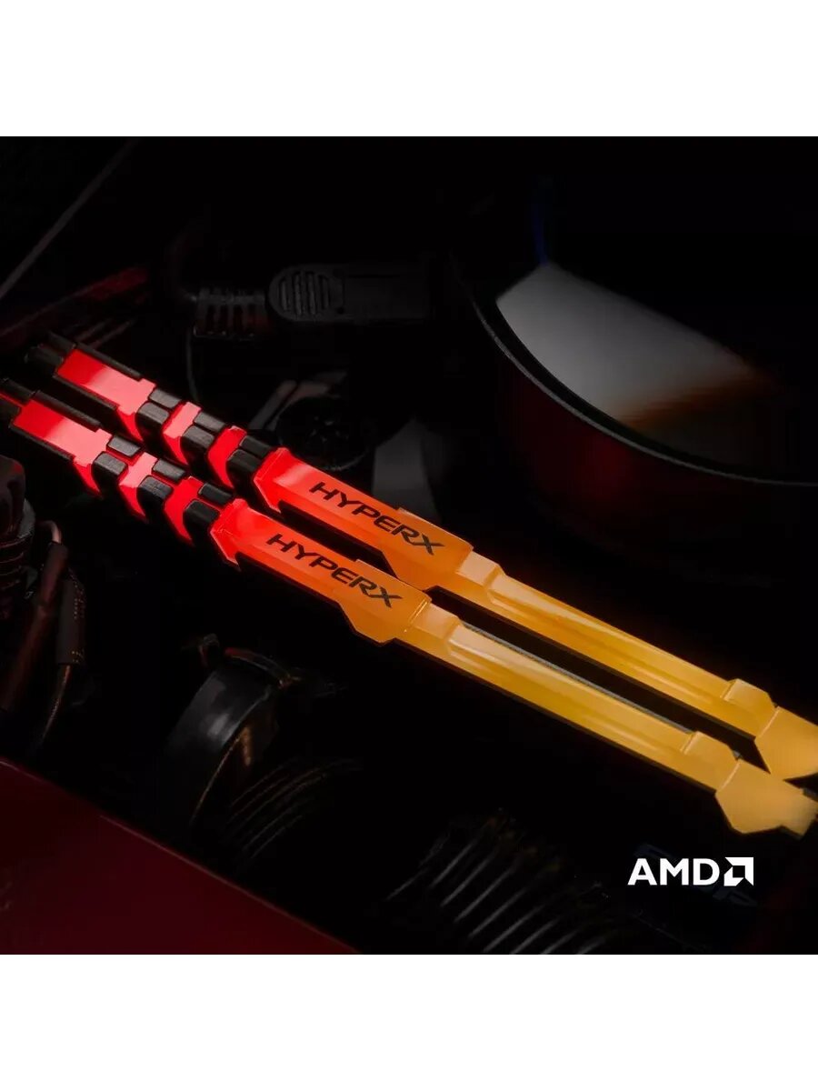 Оперативная память RGB DDR4 32 Гб для ПК, HX432C16FB3AK2/32 — фото 1