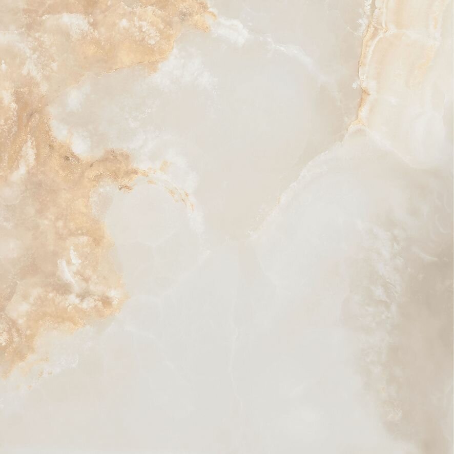 Ceradim Керамогранит Onyx Orlam бежевый полир 60x60 8 мм (цена за 1.44 м2)