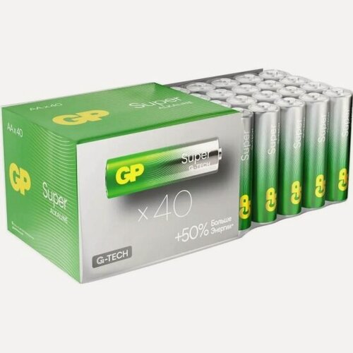 Изображение товара Элемент питания GP Super Alkaline LR6 AA бл 40