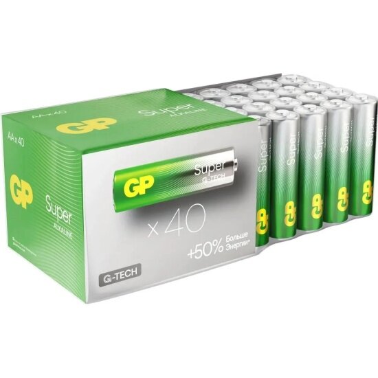 Элемент питания GP Super Alkaline LR6 AA бл 40