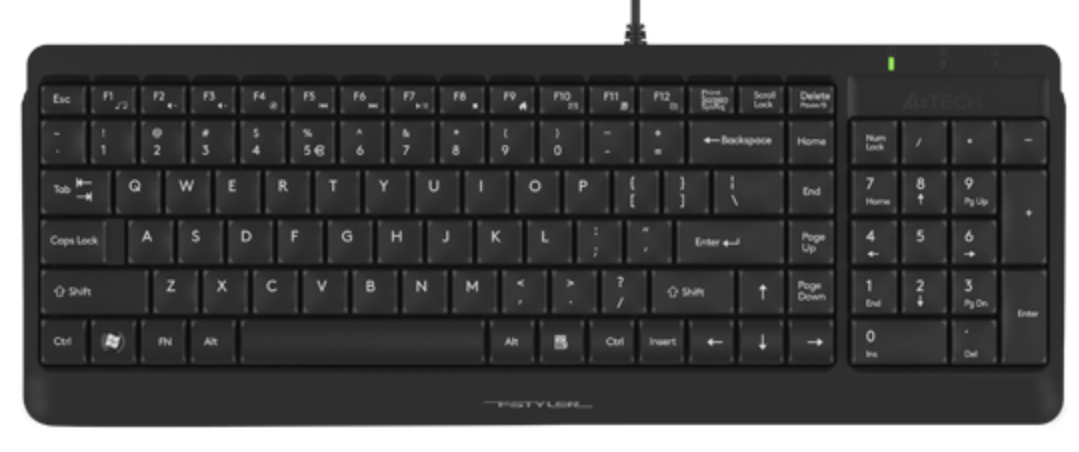 Клавиатура проводная A4Tech Fstyler FK15 [1431331]