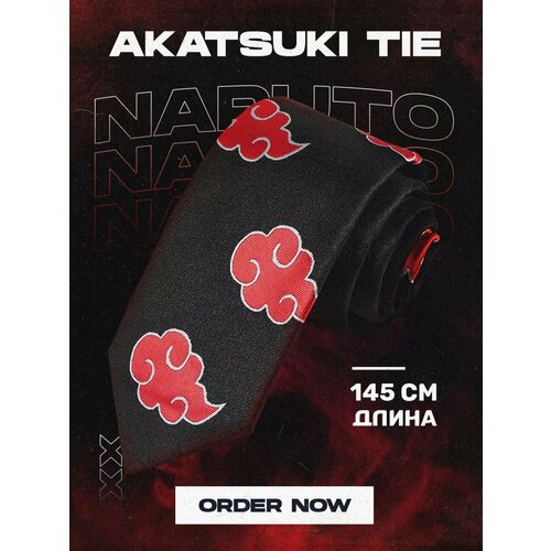 Галстук белый красный черный 968₽