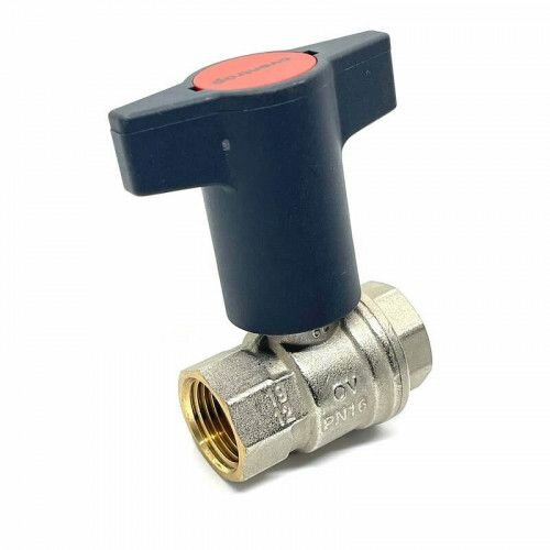 Oventrop Шаровый кран Optibal Ду 15, 1/2 ВР, G 1/2 ВР, латунь — фото 1