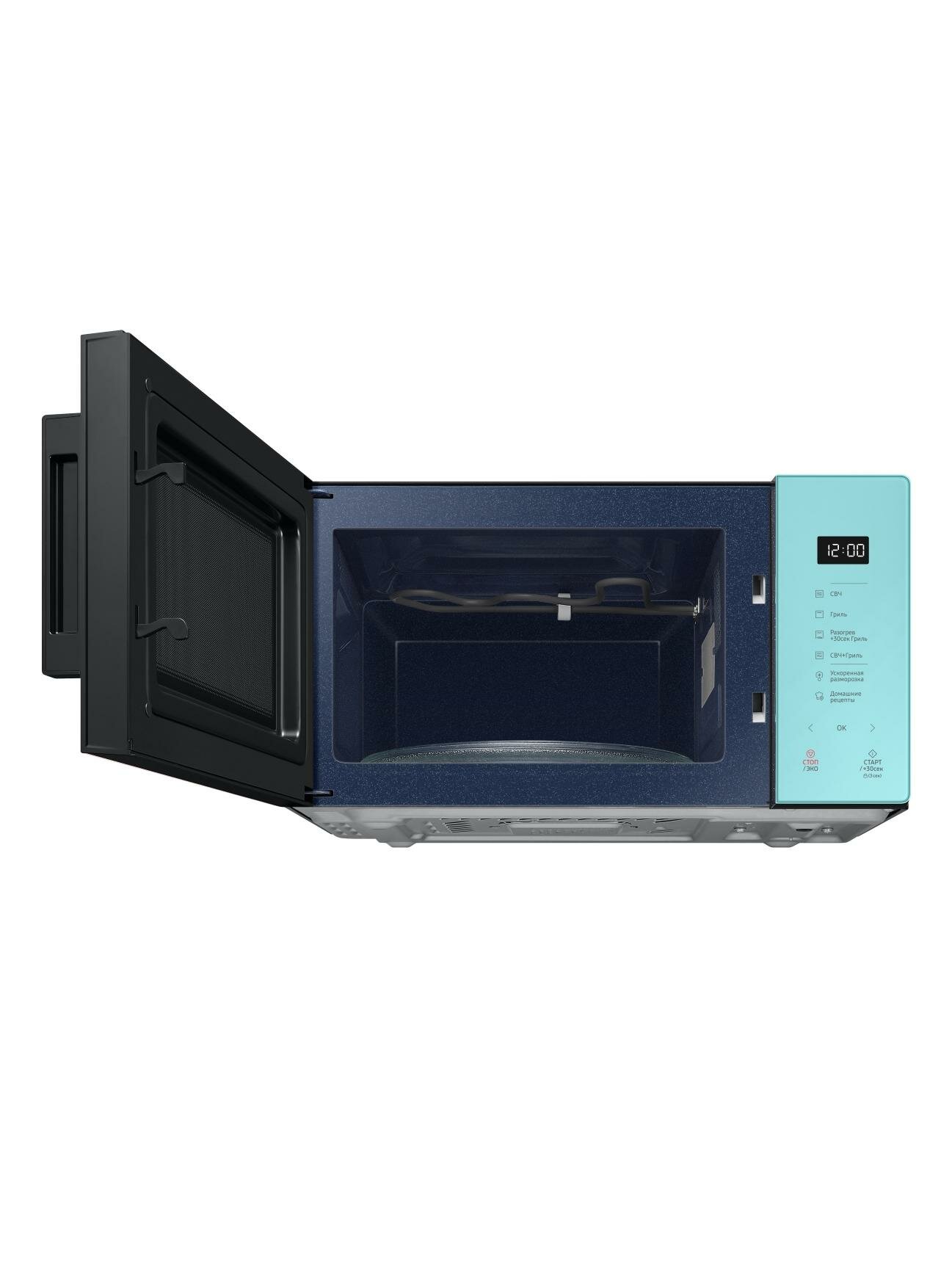 Микроволновая печь с грилем Samsung MG23T5018AN/BW — фото 1