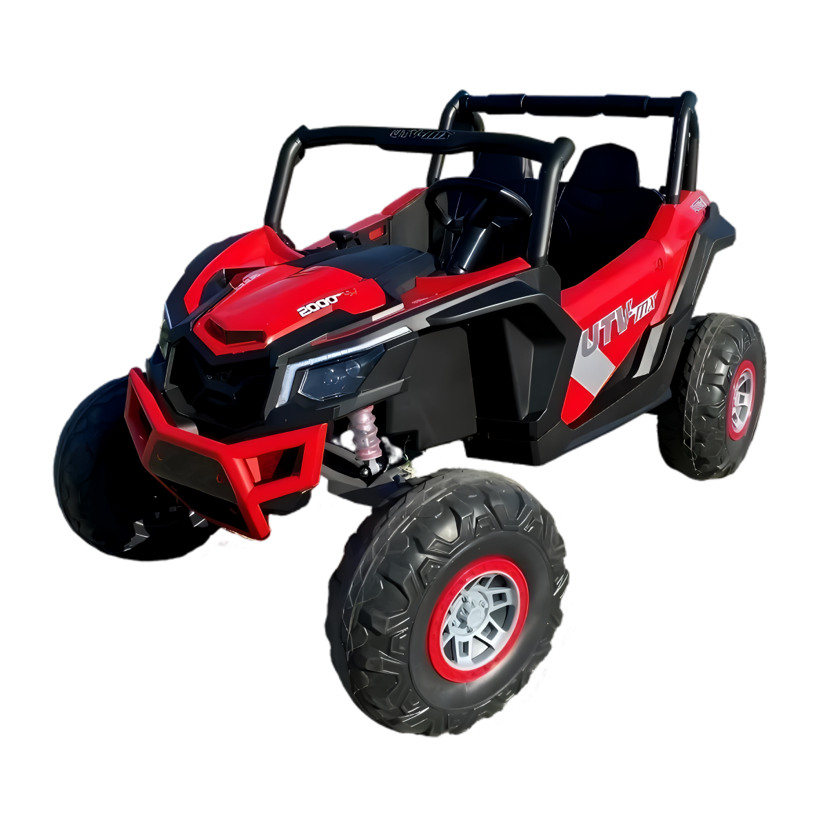 Электромобиль XMX Buggy XMX613, для детей до 8 лет, черный/красный