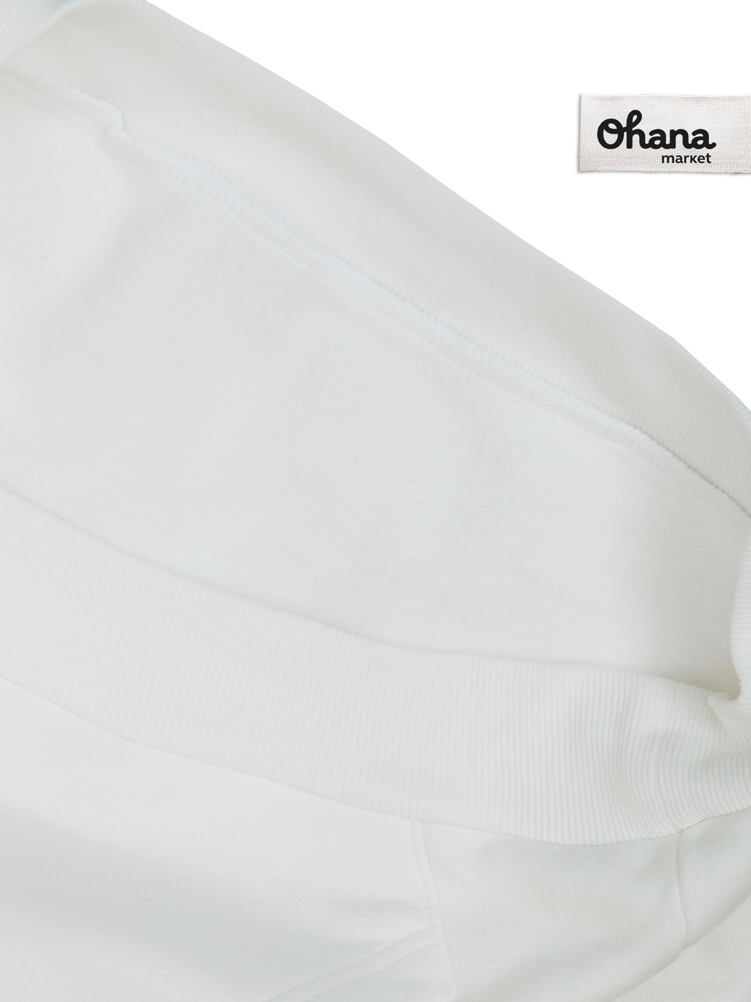 Худи Ohana market с начесом, размер 44, , белый/молочный — фото 1