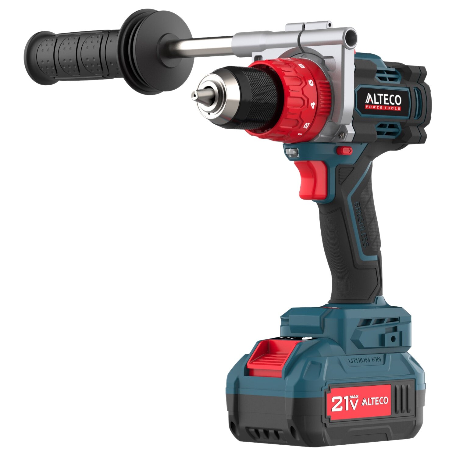 Бесщеточная аккумуляторная ударная дрель-шуруповерт ALTECO CID 21-150 BL 1x8Ah