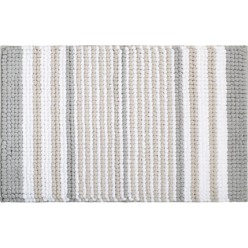 IDDIS Коврик для ванной комнаты 50x80 шенилл серый  BC06P58i12