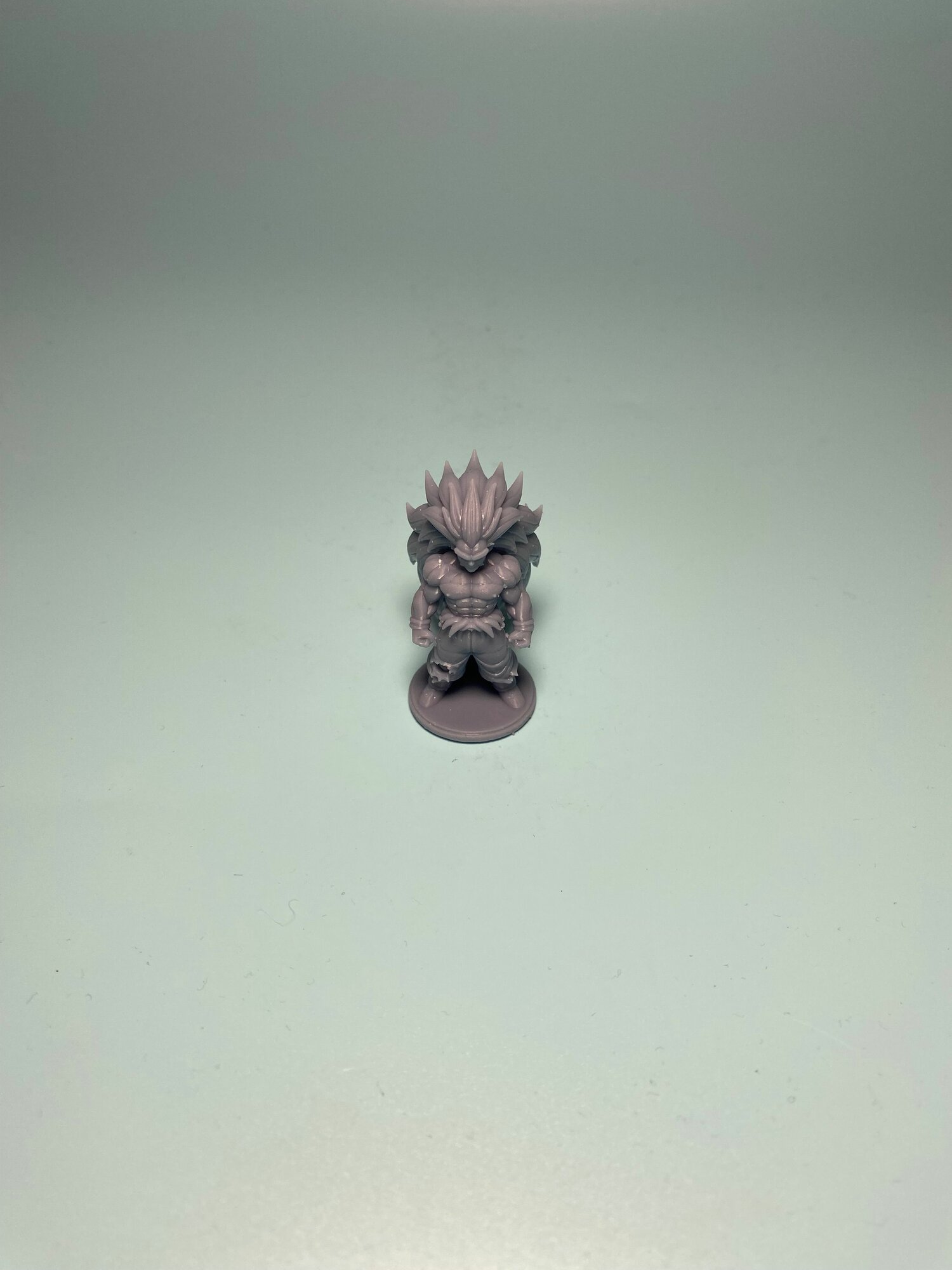 Миниатюра для покраски   Гоку Супер Сайян  Dragon Ball   4 5 см