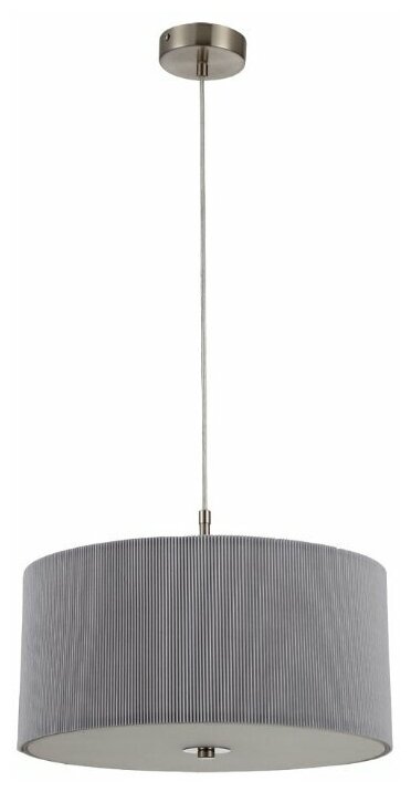 Потолочный светильник Arte Lamp A1021SP-3SS, E27, 120 Вт, кол-во ламп: 3 шт, цвет: серебристый