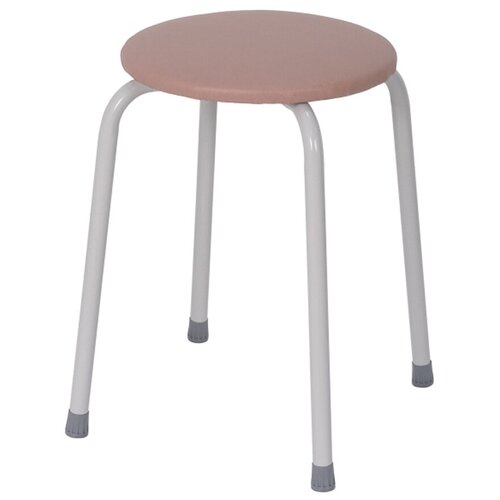 фото Табурет "пенек крепкий" круглое сиденье d=32 см пыльная роза т 266 зми