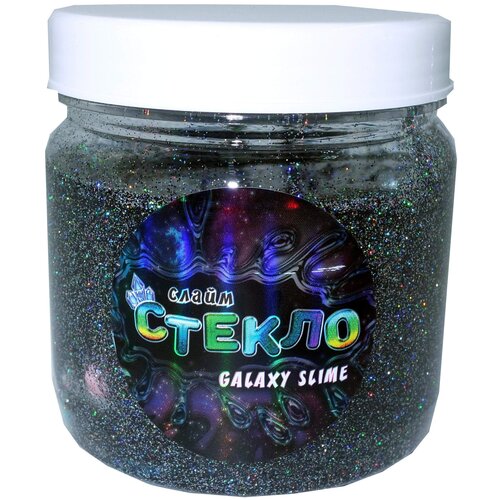 Купить Слайм Слайм Стекло Galaxy Slime металлик, серый, unisex