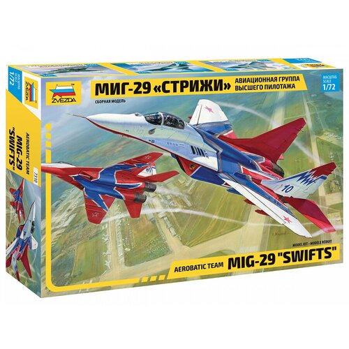 Сборная модель ZVEZDA МиГ-29 Стрижи (7310) 1:72 сборная модель zvezda миг 29 стрижи 7310 1 72