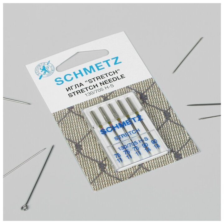 Иглы Schmetz, стретч набор