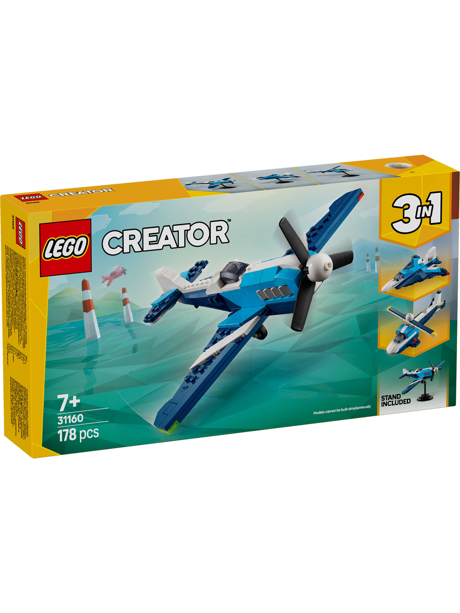 Конструктор LEGO Creator 31160 Гоночный самолёт, 178 дет.