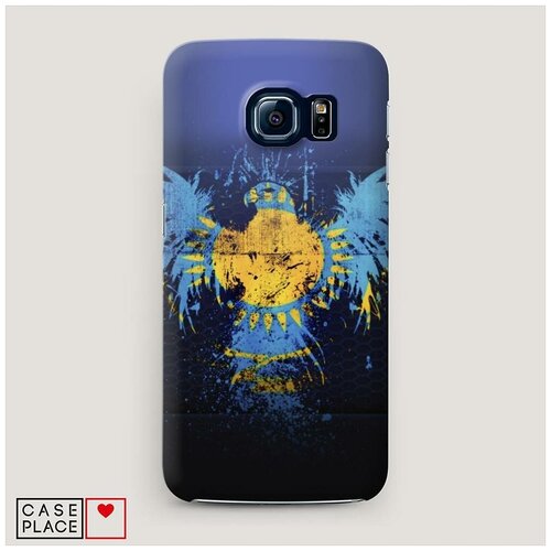 фото Чехол пластиковый samsung galaxy s7 флаг казахстана 2 case place