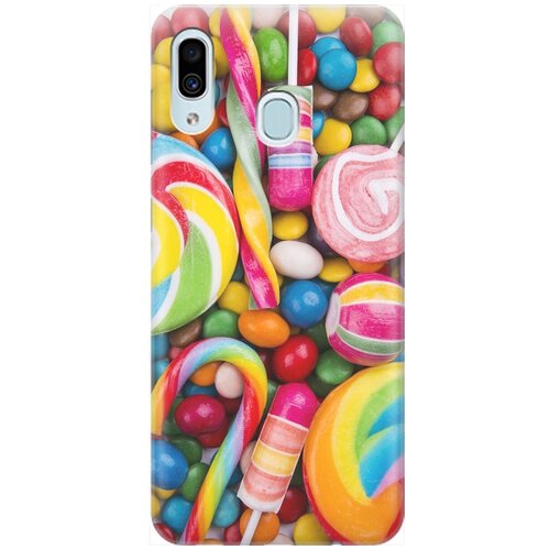 фото Силиконовый чехол на samsung galaxy a40 / самсунг а40 с принтом "сладости" gosso