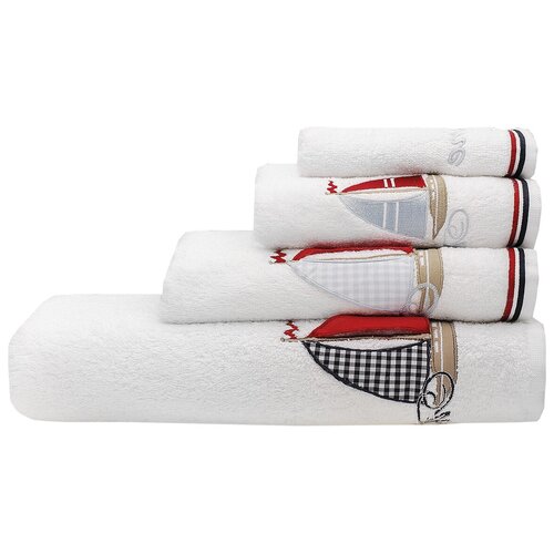 фото Tana home collection полотенце atlanta цвет: белый (30х70 см) br42122