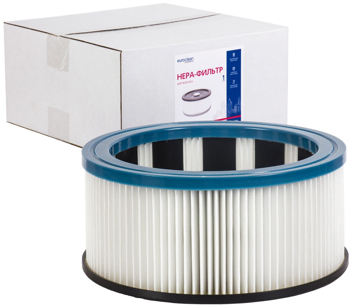 Euroclean FLSM-AS20 фильтр складчатый многоразовый моющийся для пылесосов Felisatti AS20/1200