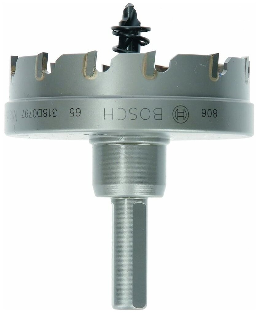 Коронка Bosch Precision for Sheet Metal с твердосплавными напайками 65 mm (арт. 2608594157)