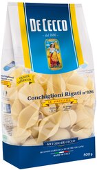 De Cecco Макароны Conchiglioni Rigati n° 126, 500 г