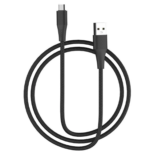 Кабель HOCO X32 USB (m)-microUSB (m) 1.0м 2.0A силикон черный кабель hoco x32 usb m microusb m 1 0м 2 0a силикон черный