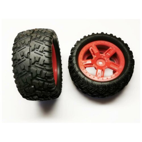 фото Колеса в сборе для монстра remo hobby 1/16, тюнинг - rp6973