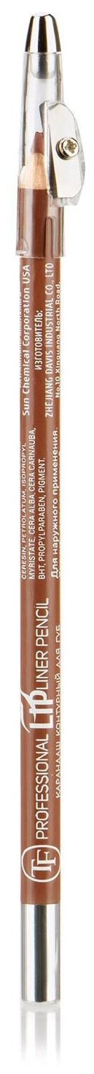 TF Cosmetics карандаш для губ с точилкой Professional Lipliner 122 pale brown