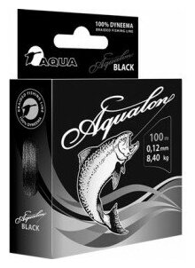 Плетеный шнур Aqualon Black 0,18mm 100m