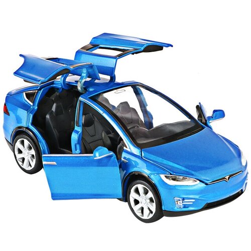 Модель машины Tesla Model X 1:32 инерционная арт.6810/71383 модель машины tesla model 3 1 32 15 5см