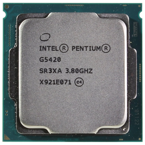 Процессор Intel Pentium Gold G5420 LGA1151, 2 x 3800 МГц, OEM процессор intel core i9 9900 3 1ghz 16mb socket 1151 v2 box