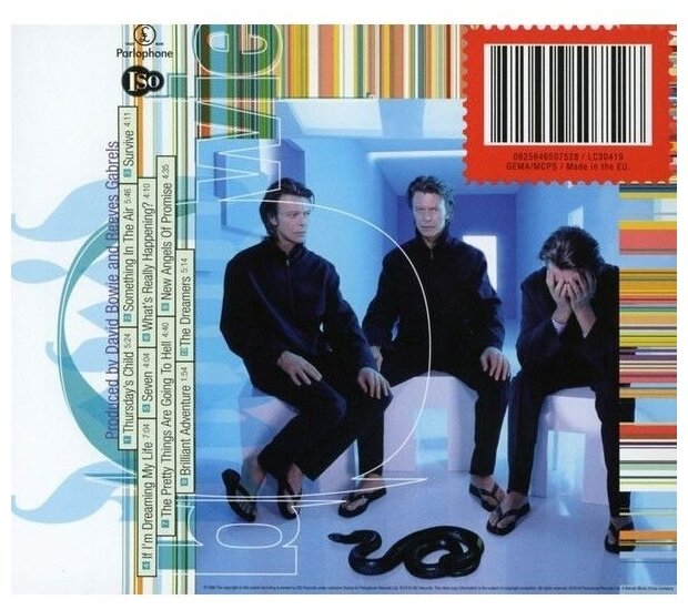 Компакт-диски, Parlophone, DAVID BOWIE - Hours (CD) Медиа - фото №2