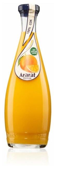 Апельсиновый сок "Ararat Premium" 0,75 л. ст. - фотография № 3