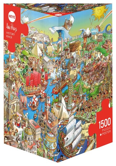 Puzzle-1500. Река истории (29890) HEYE - фото №1