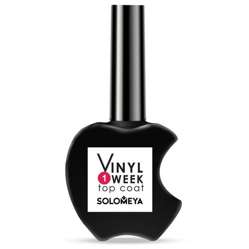 Solomeya Верхнее покрытие One Week Vinyl Top Coat, прозрачный, 12 мл