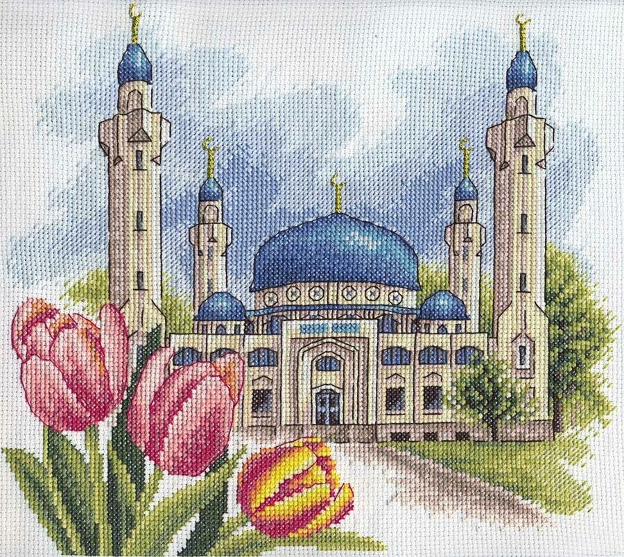 Набор для вышивания PANNA MC-1408 "Соборная мечеть в Майкопе"