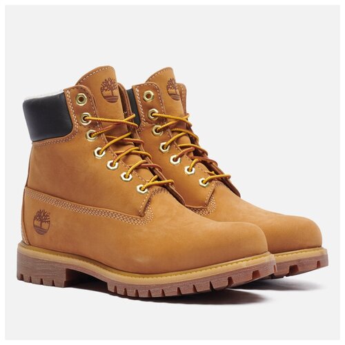 Ботинки берцы Timberland 175571, натуральная кожа, натуральный нубук, водонепроницаемые, высокие, размер 43.5, мультиколор