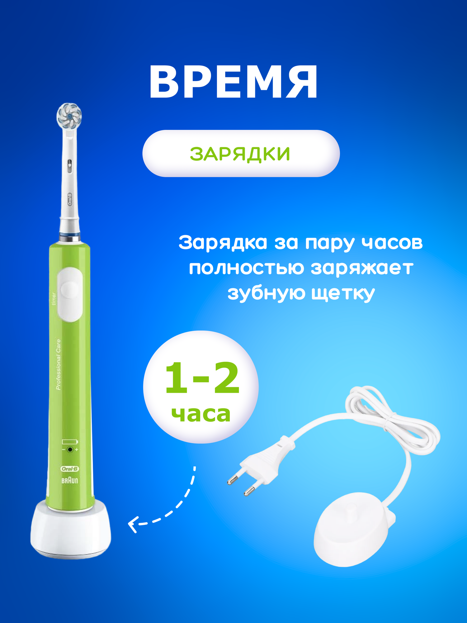Зарядное устройство для зубной щетки Oral-b, зарядка Орал би - фотография № 7