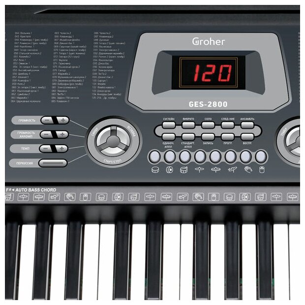 Синтезатор Groher - фото №2