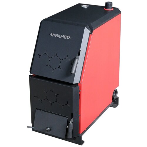 Rommer RSB-1110-000016 ROMMER Котел твердотопливный 16 кВт с возможностью установки ТЭНа терморегуляторатурбокомплекта пеллетной горелки 5017400₽
