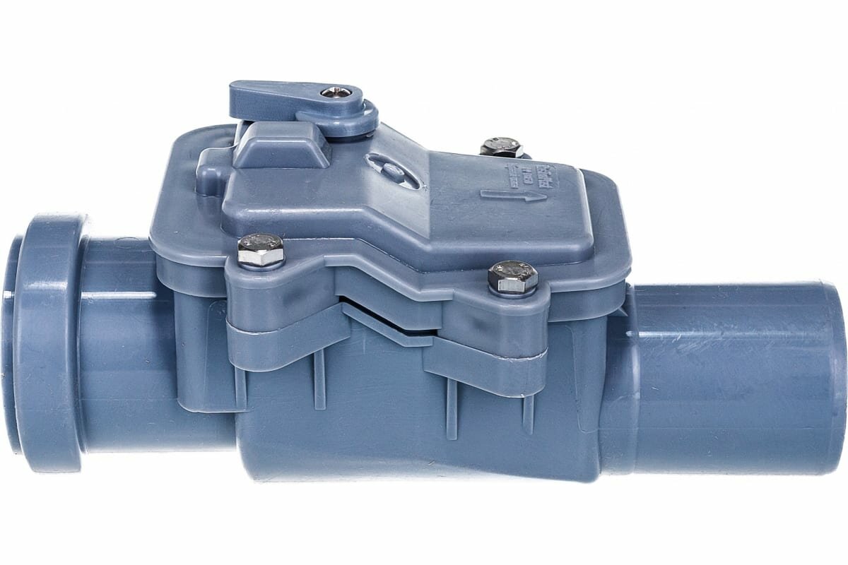 Обратный клапан для внутренней канализации 50 РосТурПласт (Клапан обратный 50, гарантия 5 лет) (11338) - фотография № 2