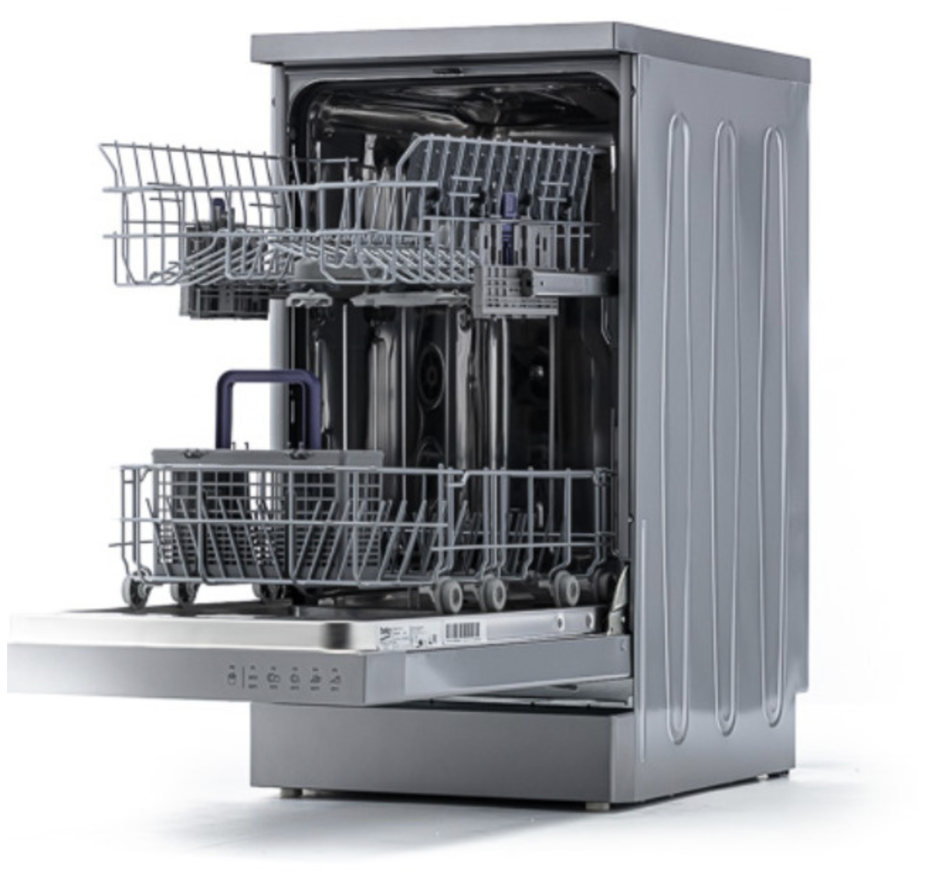 Посудомоечная машина BEKO , узкая, серебристая - фото №13