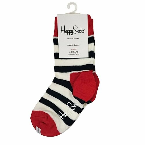 фото Носки happy socks размер 28/31, красный, белый
