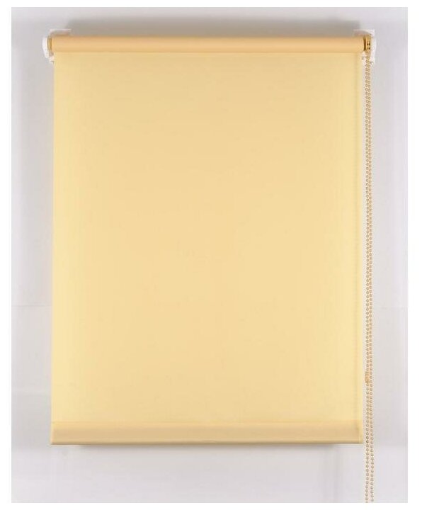 Рулонная штора «Комфортиссимо» 55х160 см цвет ваниль 6250362