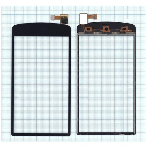 Сенсорное стекло (тачскрин) для OPPO N1 mini черное аккумулятор для телефона oppo r9 plus blp611