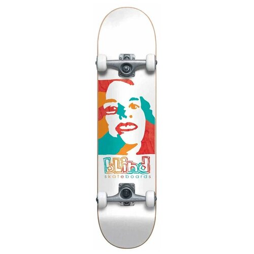 фото Скейтборд комплект blind psychedelic girl fp premium white 7.75 2021